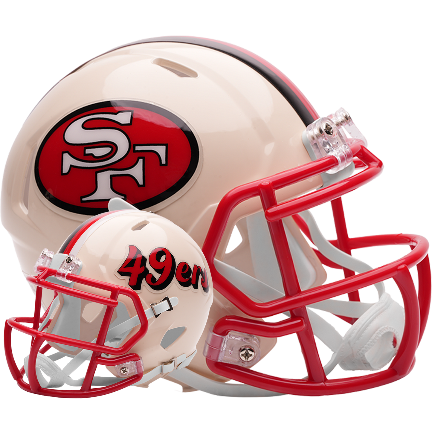 San Francisco 49ers Riddell Speed Mini Football Helmet retro officially licensed NFL collectible