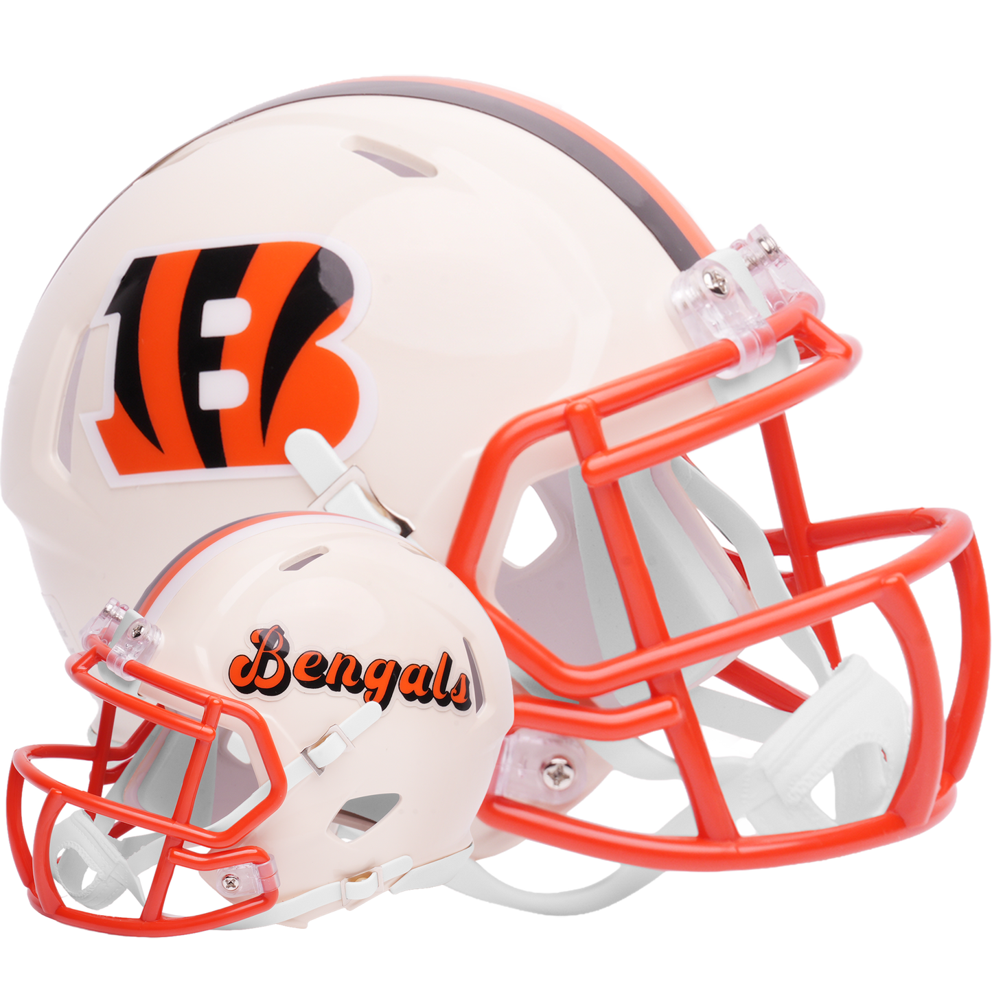 Cincinnati Bengals Riddell Speed Mini Football Helmet retro officially licensed NFL collectible