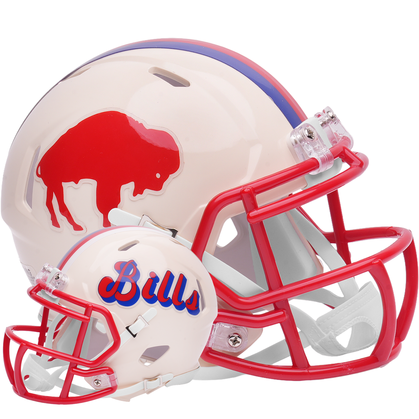 Buffalo Bills Riddell Speed Mini Football Helmet retro officially licensed NFL collectible