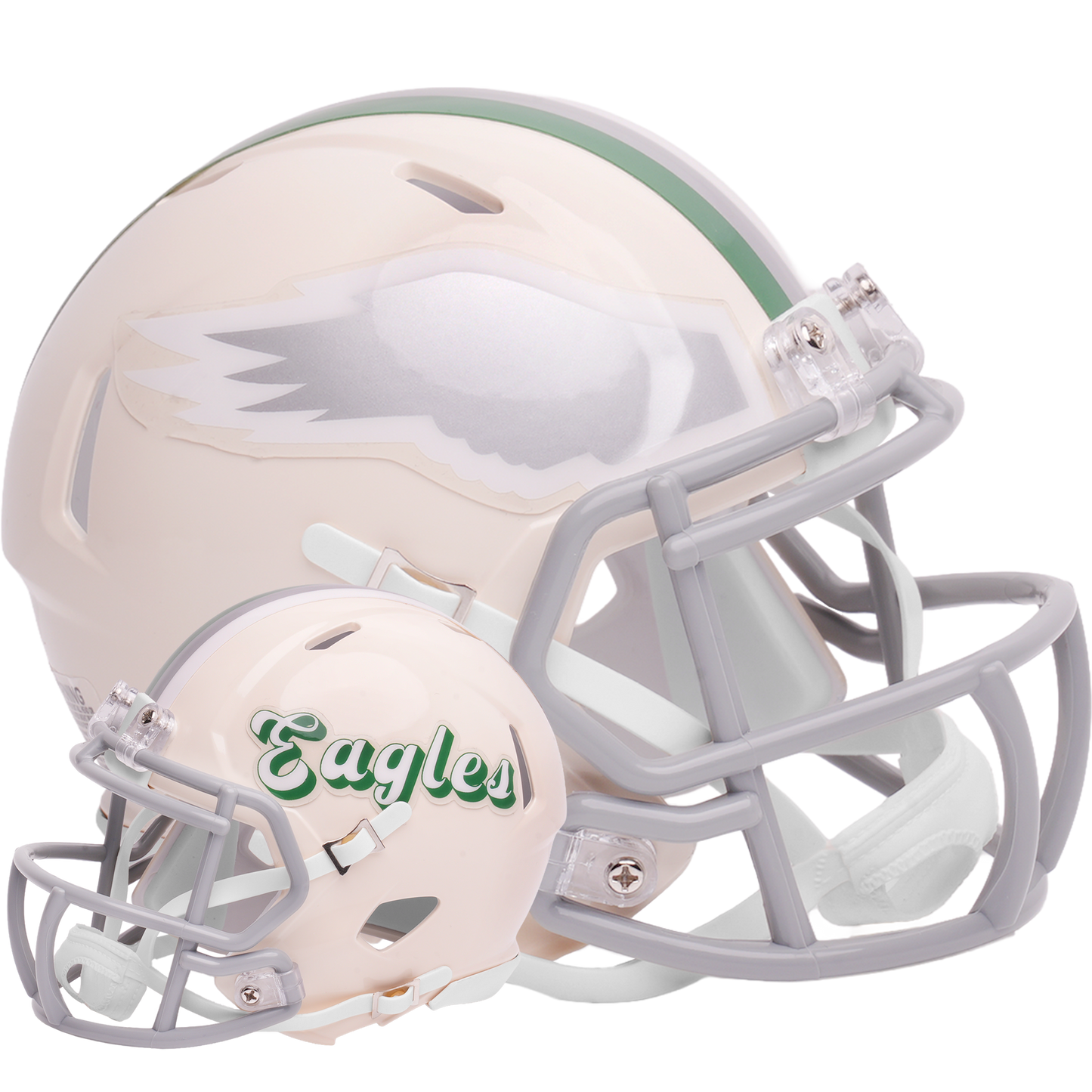 Philadelphia Eagles Riddell Speed Mini Football Helmet retro officially licensed NFL collectible