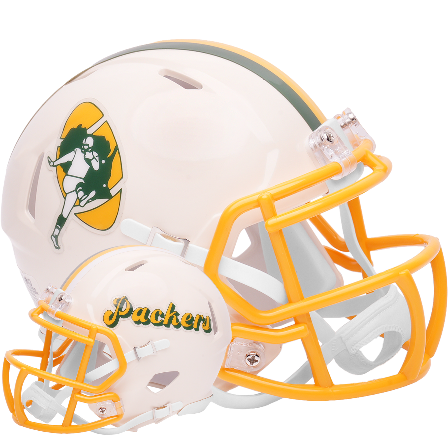 Green Bay Packers Riddell Speed Mini Football Helmet retro officially licensed NFL collectible