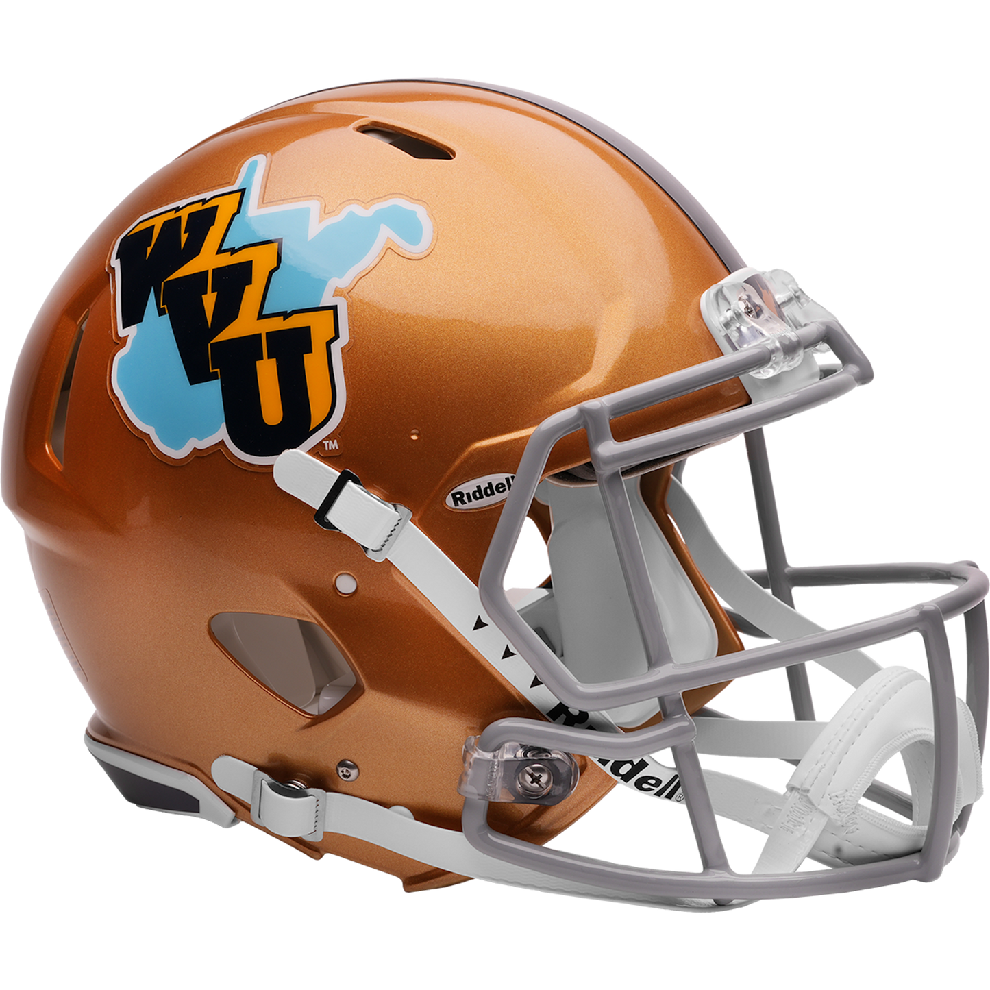 West Virginia Mountaineers authentic full size helmet