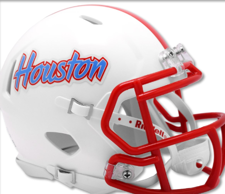Houston Cougars full size replica helmet