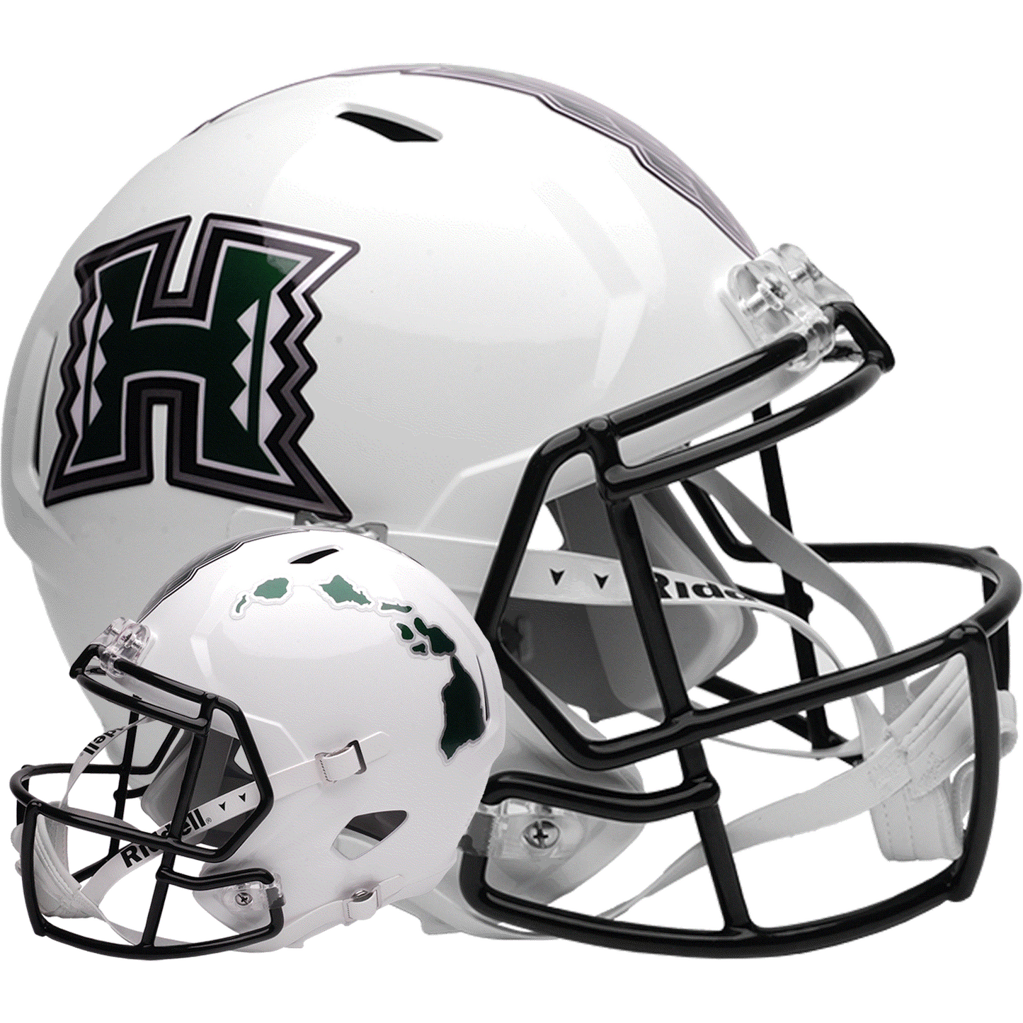 Hawaii Warriors full size replica helmet