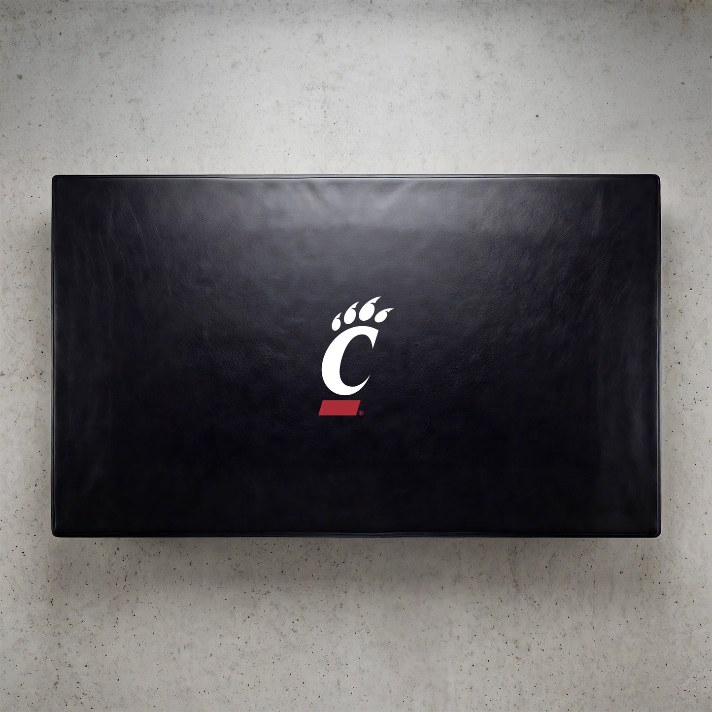 Cincinnati Bearcats Custom Billiards Table Cover Lifestyle