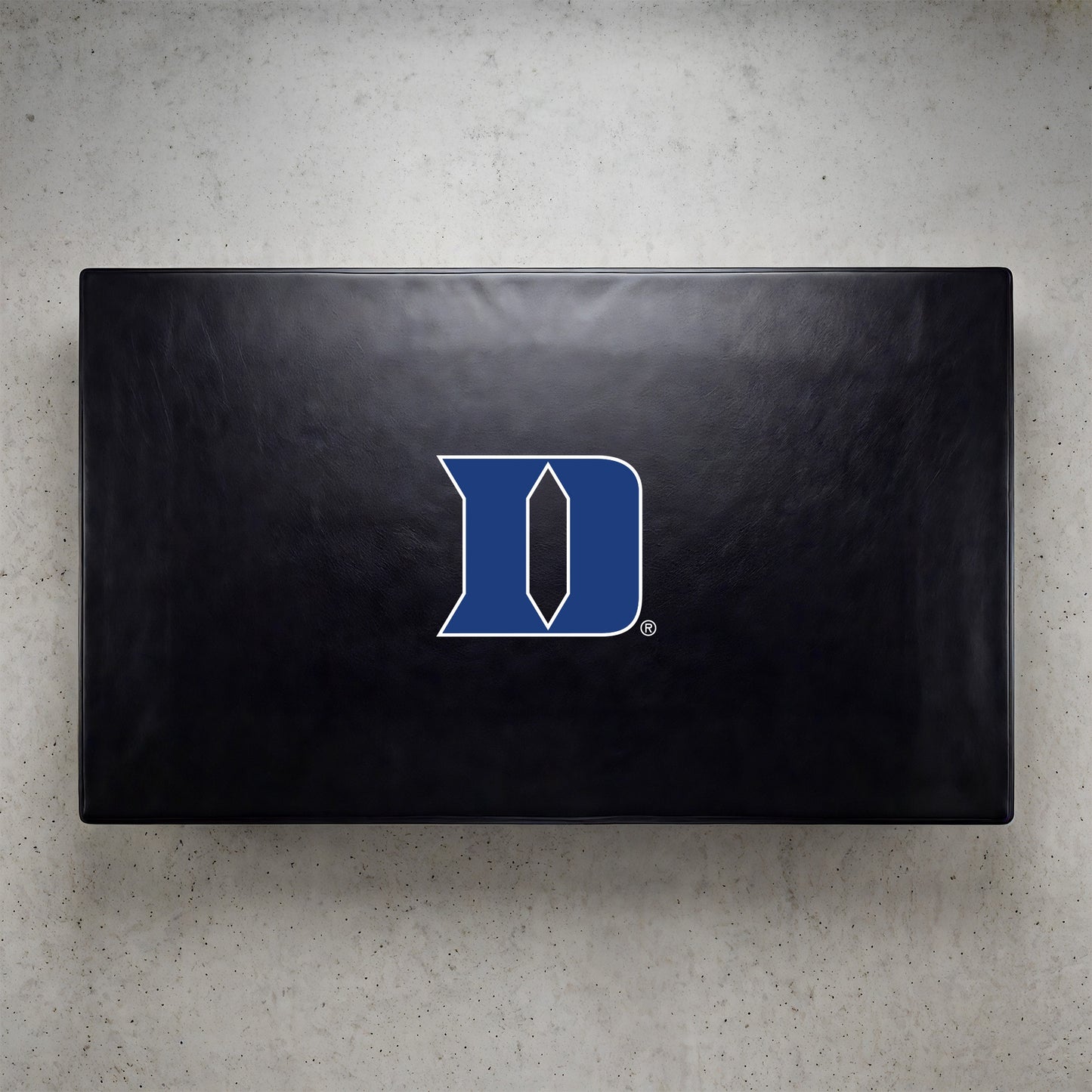 Duke Blue Devils Custom Billiards Table Cover Lifestyle