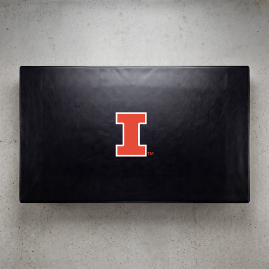 Illinois Fighting Illini Custom Billiards Table Cover Lifestyle