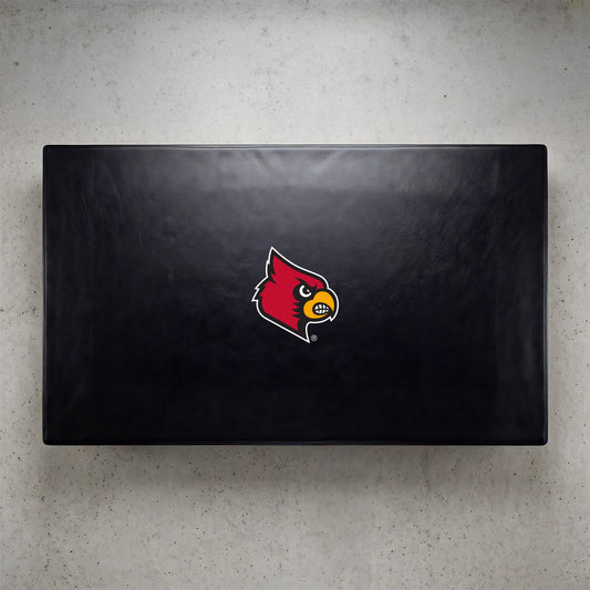 Louisville Cardinals Custom Billiards Table Cover Lifestyle