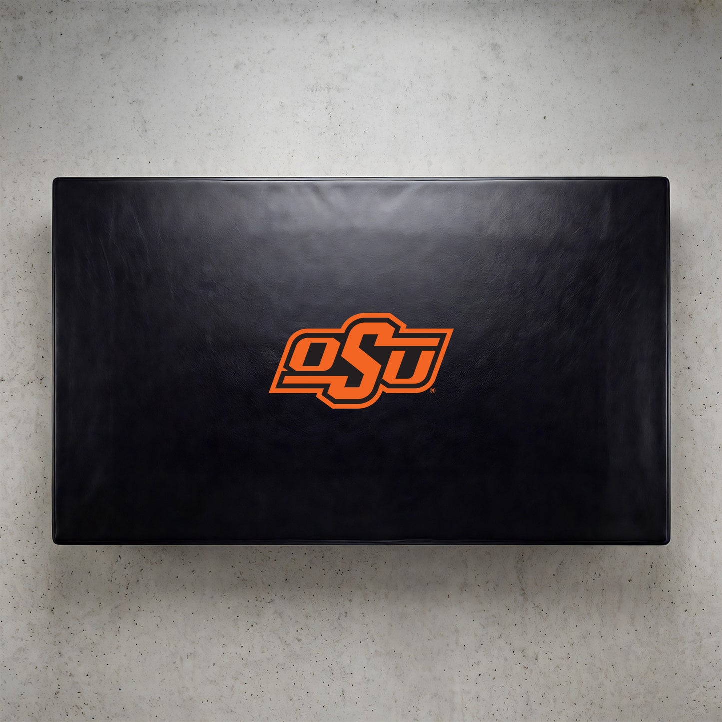 Oklahoma State Cowboys Custom Billiards Table Cover Lifestyle
