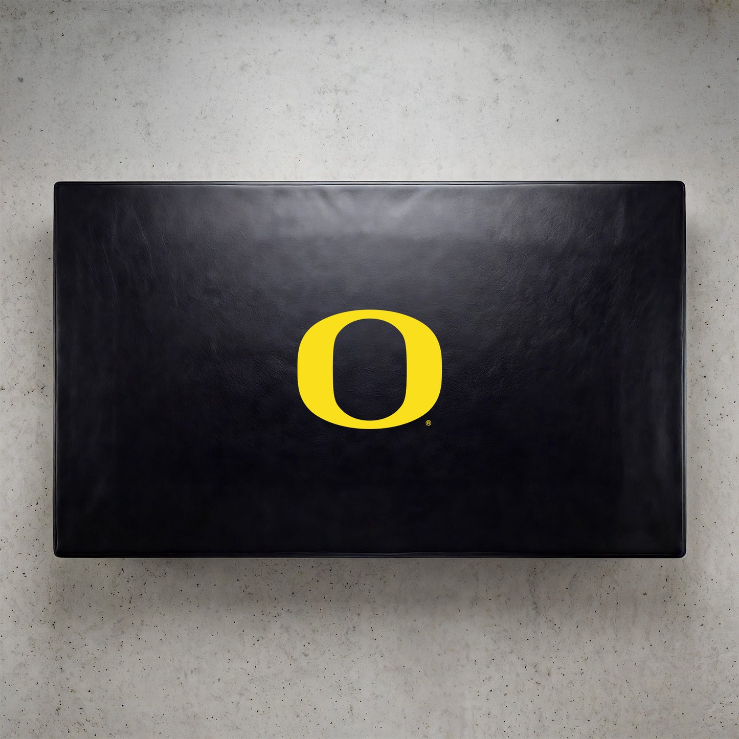 Oregon Ducks Custom Billiards Table Cover Lifestyle