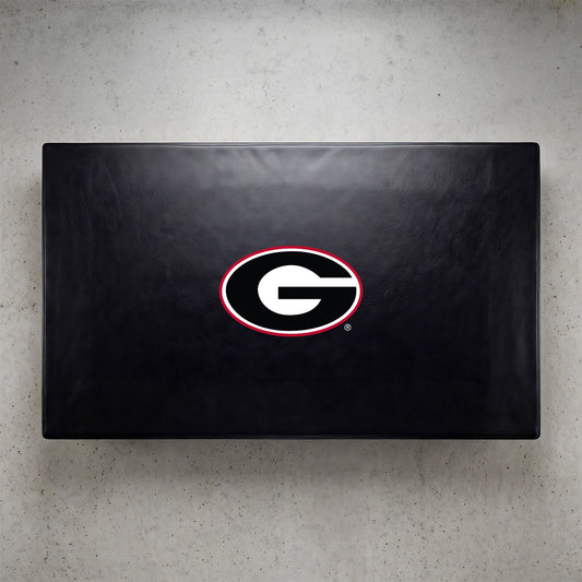 Georgia Bulldogs Custom Billiards Table Cover Lifestyle
