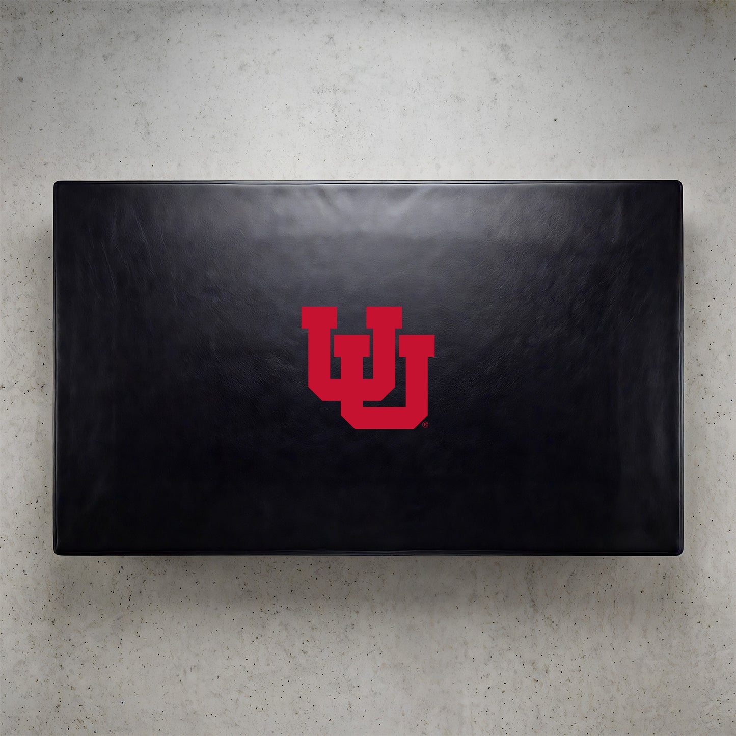 Utah Utes Custom Billiards Table Cover Lifestyle