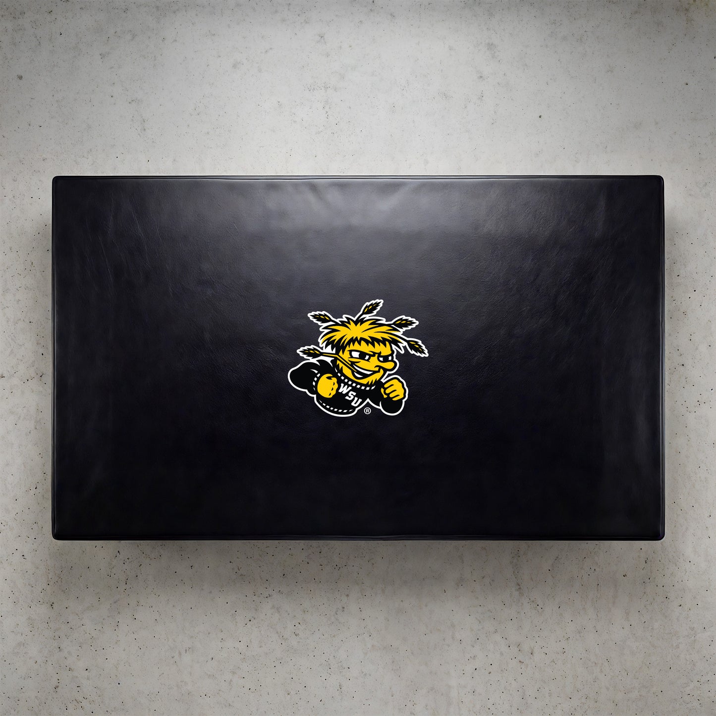 Wichita State Shockers Custom Billiards Table Cover Lifestyle