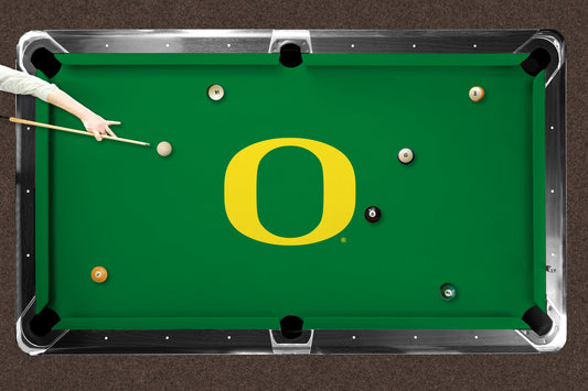 Oregon Ducks Custom Pool Table Replacement Felt Lifestyle