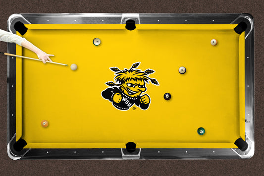 Wichita State Shockers Custom Pool Table Replacement Felt Lifestyle