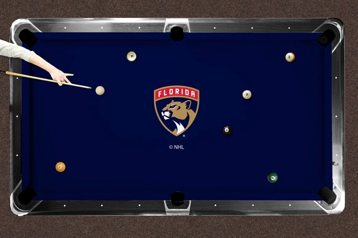 Florida Panthers Custom Pool Table Replacement Felt Lifestyle