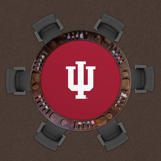 Indiana Hoosiers Custom Game Table Replacement Felt Lifestyle
