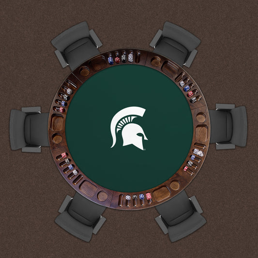 Michigan State Spartans Custom Game Table Replacement Felt Lifestyle