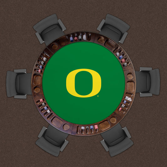 Oregon Ducks Custom Game Table Replacement Felt Lifestyle