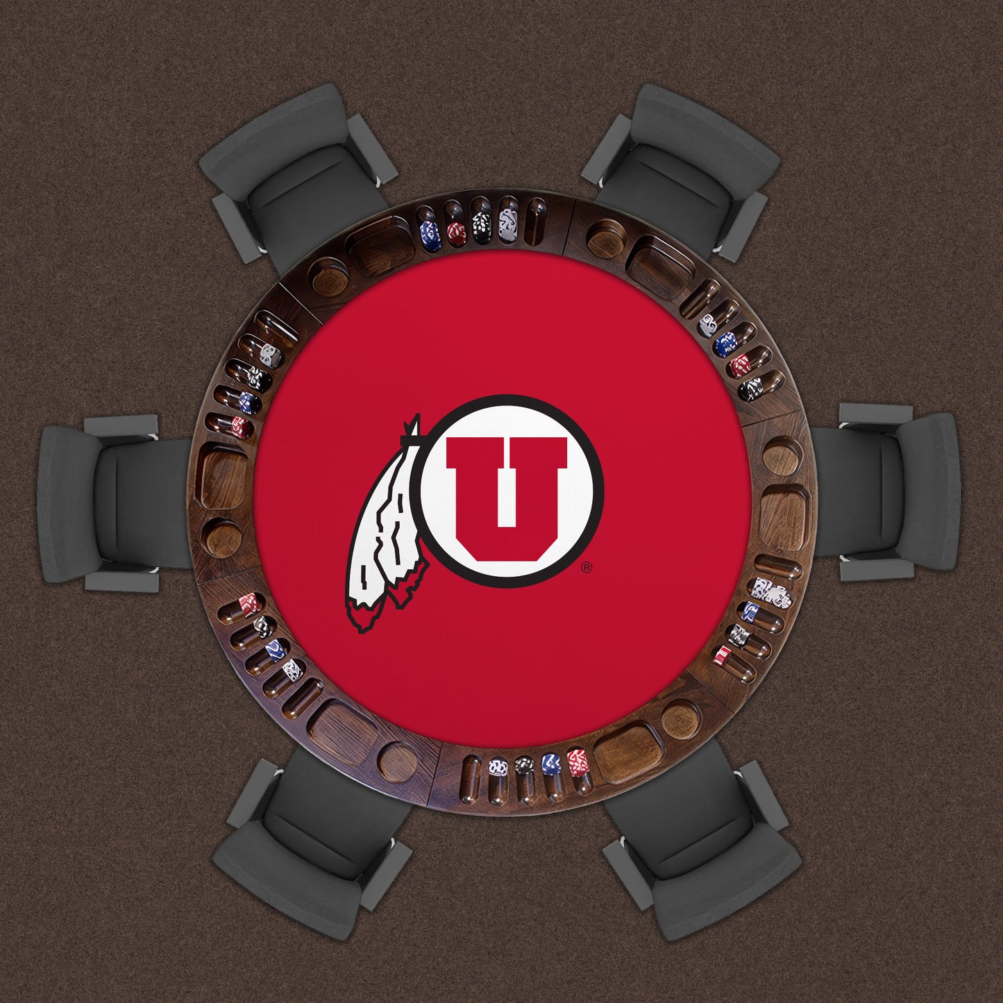 Utah Utes Custom Game Table Replacement Felt Lifestyle