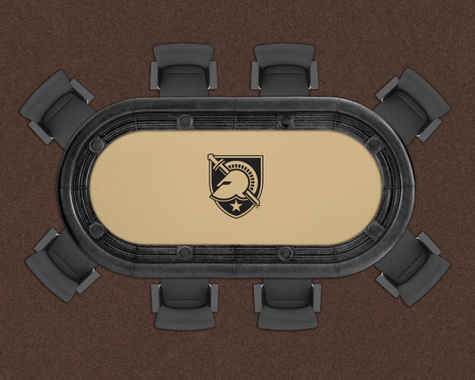 Army Black Knights Custom Poker Table Replacement Felt LIFESTYLE