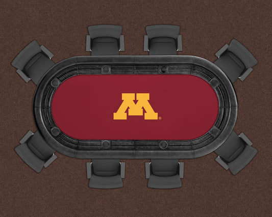 Minnesota Golden Gophers Custom Poker Table Replacement Felt LIFESTYLE