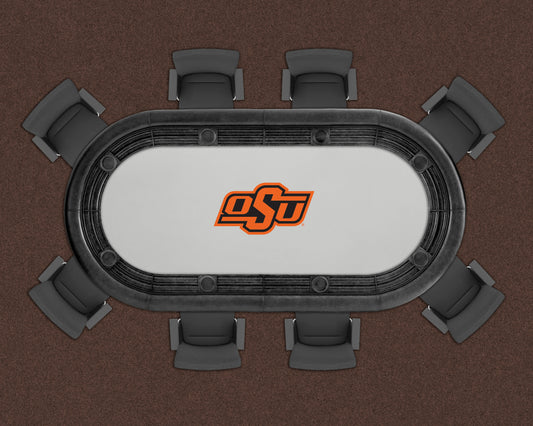 Oklahoma State Cowboys Custom Poker Table Replacement Felt LIFESTYLE