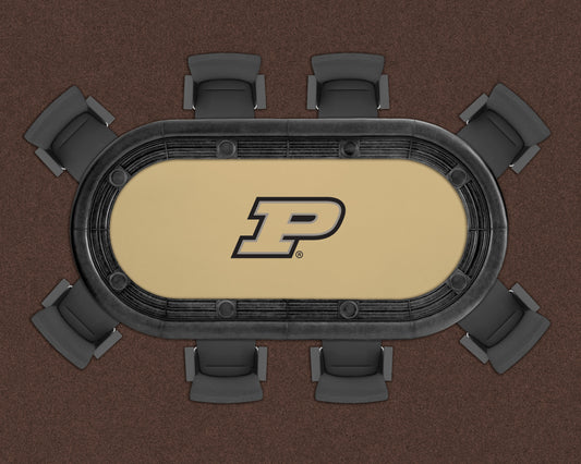 Purdue Boilermakers Custom Poker Table Replacement Felt LIFESTYLE