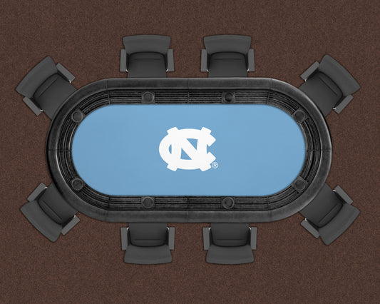 North Carolina Tar Heels Custom Poker Table Replacement Felt LIFESTYLE