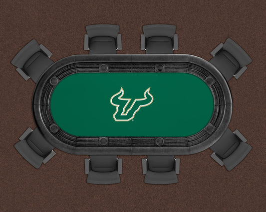 South Florida Bulls Custom Poker Table Replacement Felt LIFESTYLE