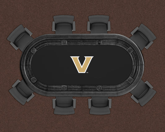 Vanderbilt Commodores Custom Poker Table Replacement Felt LIFESTYLE