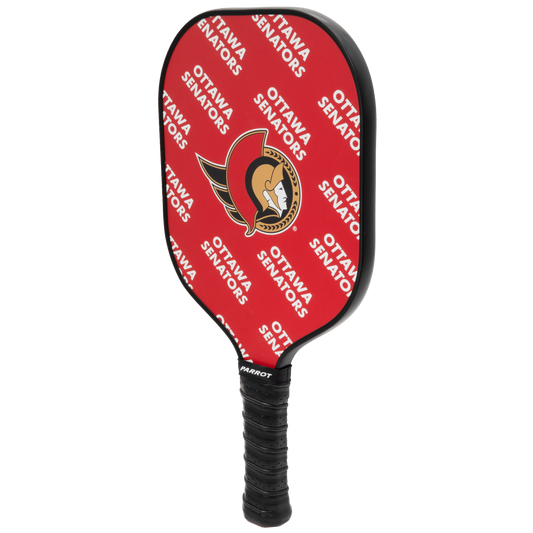 Ottawa Senators pickleball paddle back view