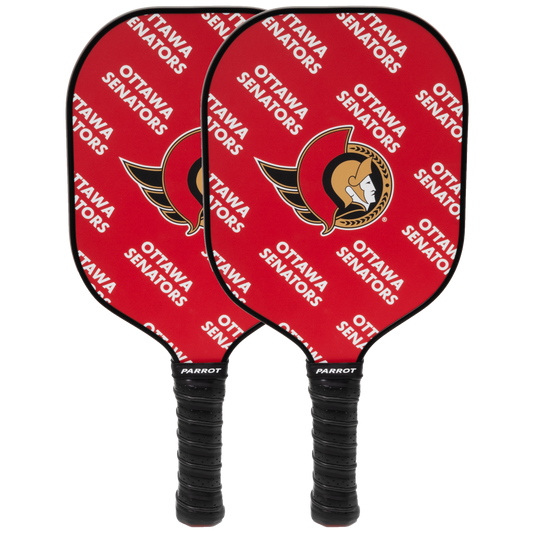 Ottawa Senators pickleball paddle set