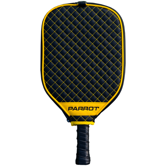Pittsburgh Penguins quilted pickleball paddle cover back view