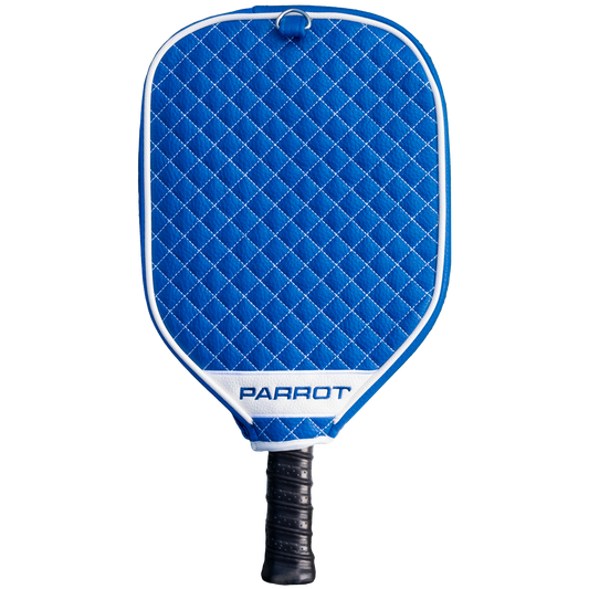 Toronto Maple Leafs quilted pickleball paddle cover back view
