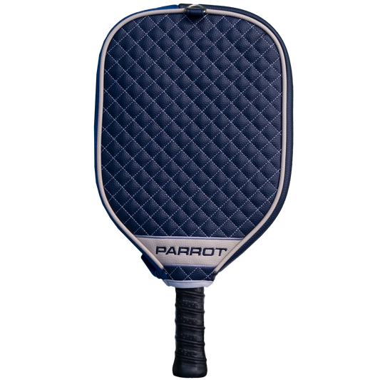 Winnipeg Jets quilted pickleball paddle cover back view