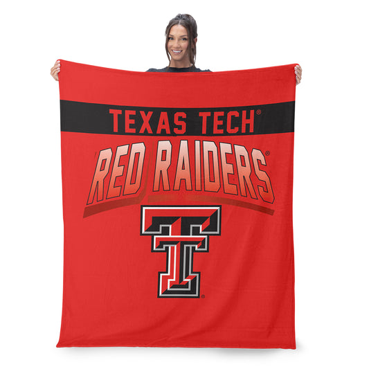 Texas Tech Red Raiders large throw blanket