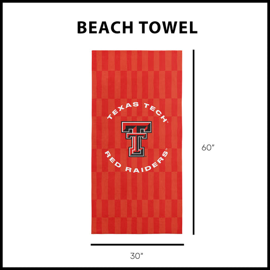 Texas Tech Red Raiders Beach Towel Dimensions