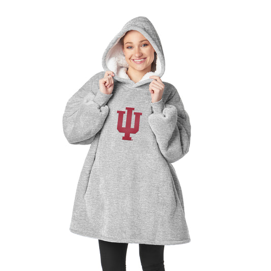 Indiana Hoosiers Sherpa Fleece hoody back