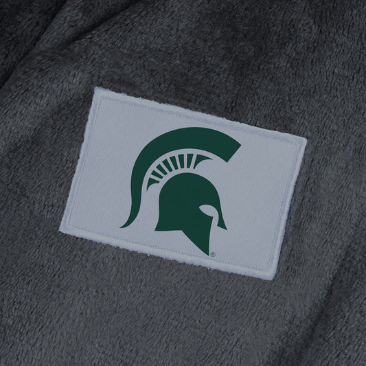 Michigan State Spartans team color bathrobe patch