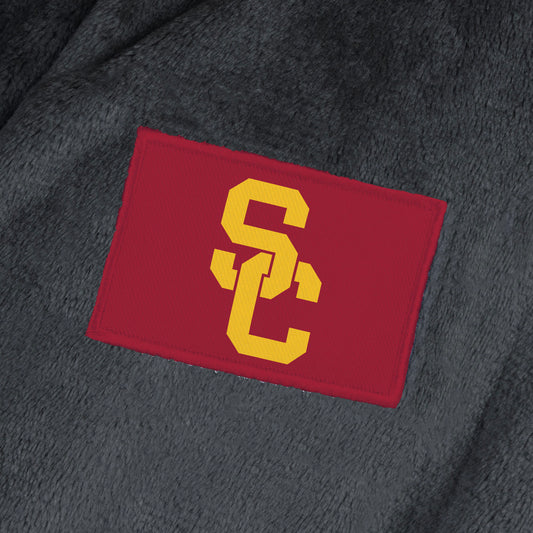 USC Trojans team color bathrobe patch