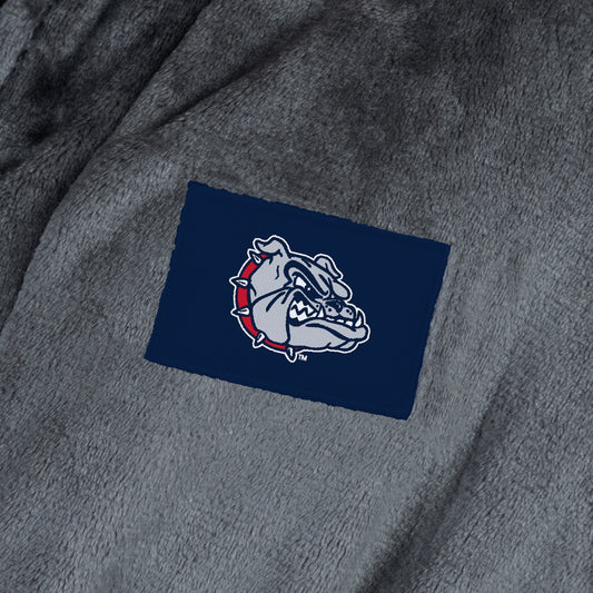 Gonzaga Bulldogs team color bathrobe patch