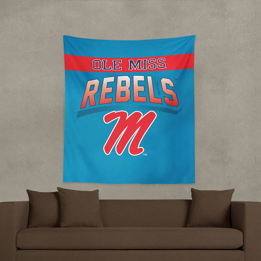 Mississippi Rebels bevel wall hanging Lifestyle