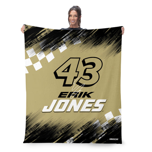 NASCAR Erik Jones large throw blanket