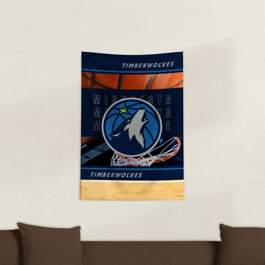 Minnesota Timberwolves Wall Hanging Tapestry Lifestyle
