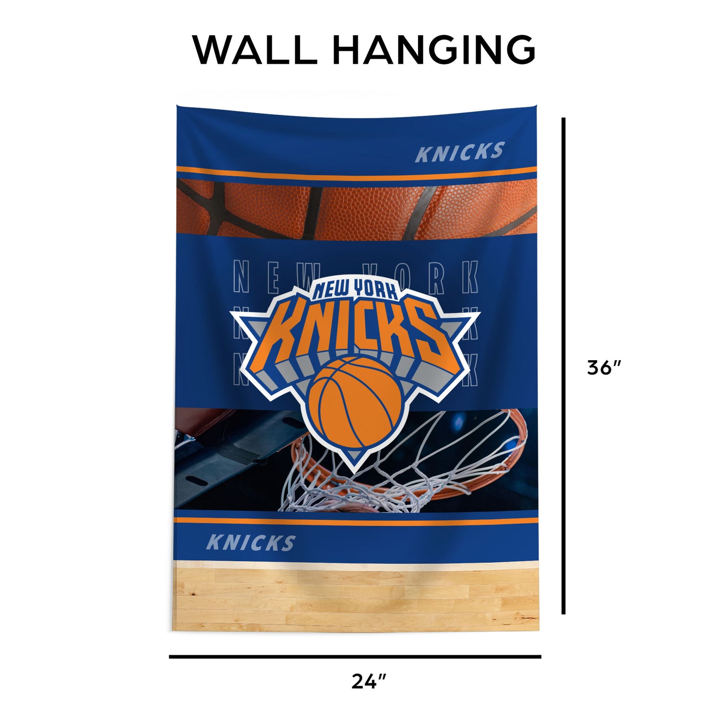 New York Knicks Wall Hanging Tapestry Dimensions