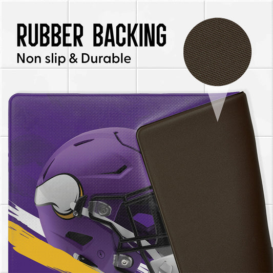 Minnesota Vikings embossed floor mat