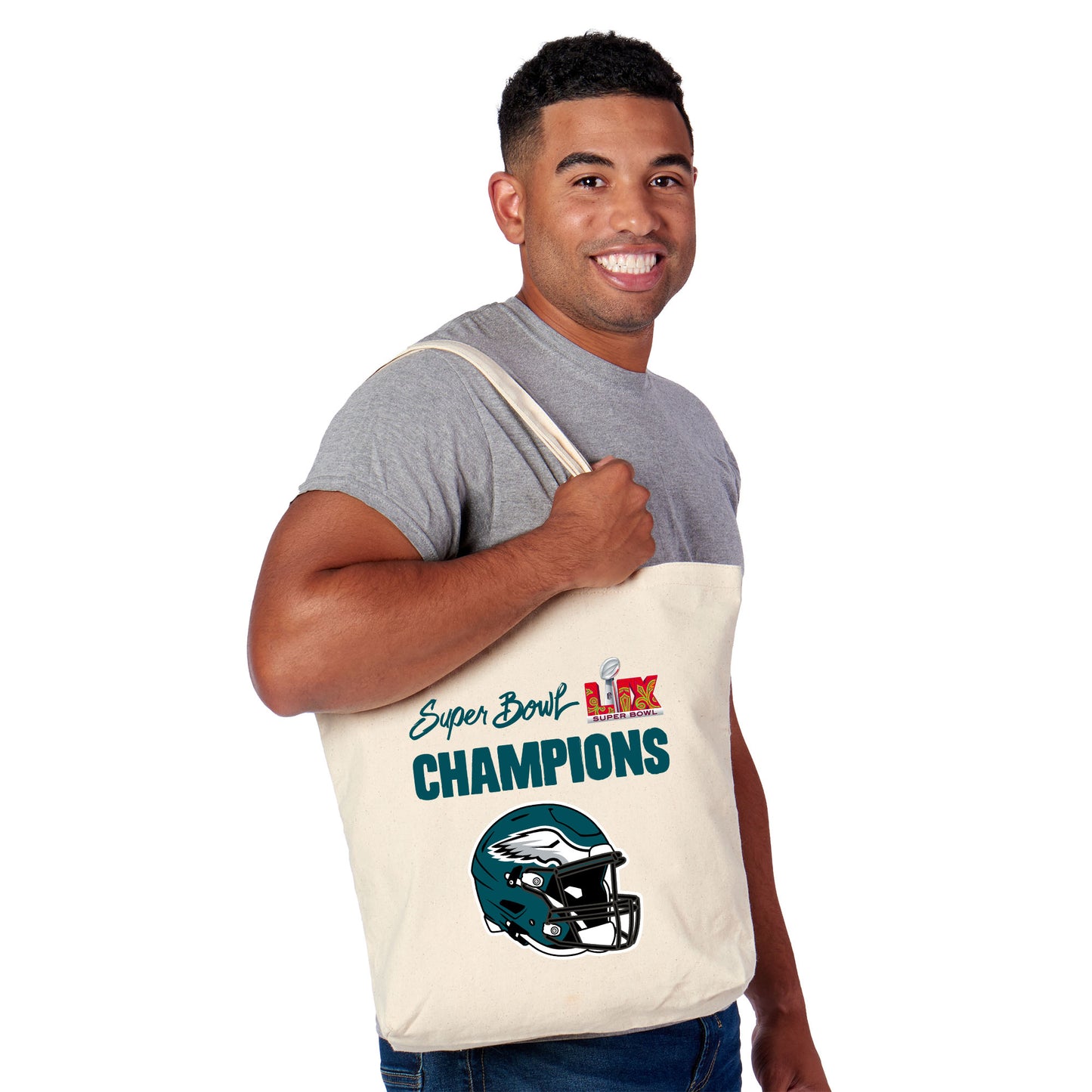 Philadelphia Eagles Super Bowl 59 Champs mens purse