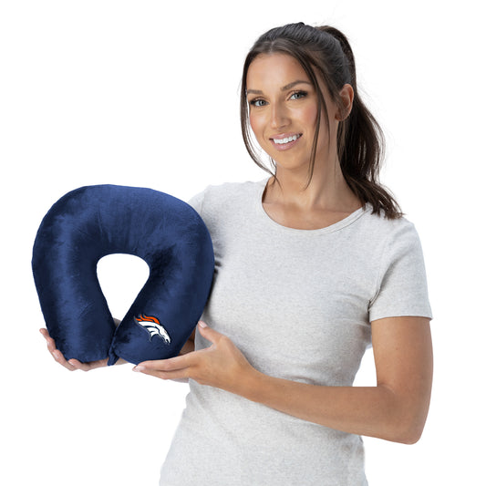 Denver Broncos Travel Pillow