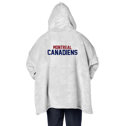 Montreal Canadiens fleece hoody back